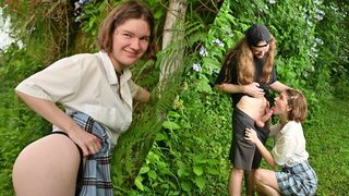 Fucked Village Girl in Hydrangea Beds
