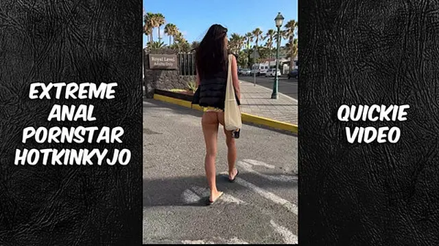 July 17th 2024 Quickie &mdash;  Outdoor &mdash;  Hkj &mdash;  Hotkinkyjo &mdash;  Boobs &mdash;  Ass🍑 &mdash;  Asshole &mdash;  Pornstar