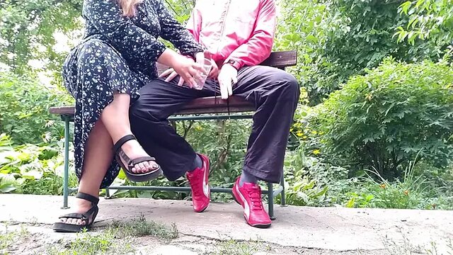 Mother-in-law loves drinking my cum