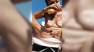 Dirty Beach Orgy: Clean Jean Captivates Solo Session Flicker