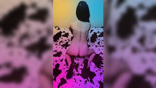 Dark-skinned ebony babes flip, twist, and squirt on massive white d*cks
