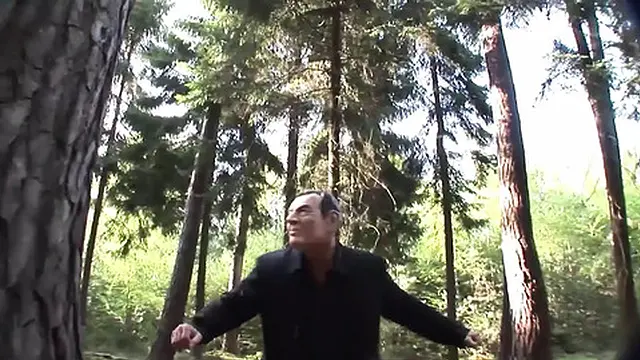 Blonde milf enjoys outdoor anal👌 pleasure