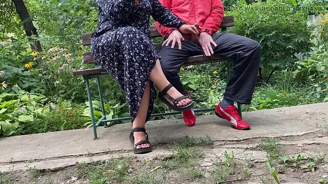 Naughty mother in law gets my large load in public