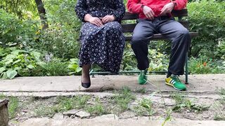I spill my seed on my MIL's stylish heels