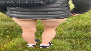 Sweet little sl*t on legs, strolling through mother f*cking paradise