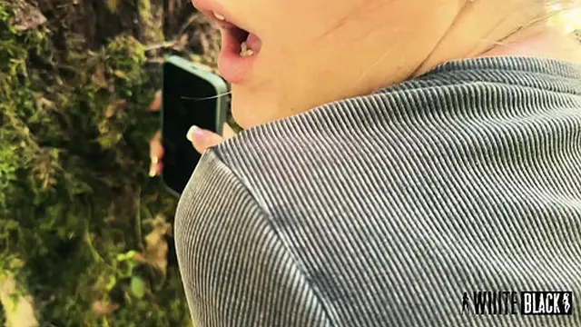 woods hike gone wild &mdash;  pantie stripped &mdash;  deep cum-fill