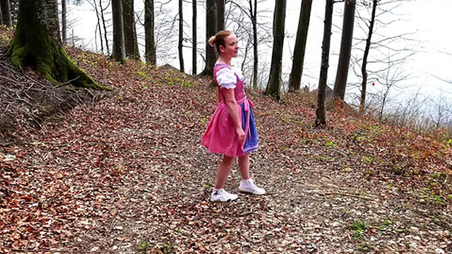 Mountain tops &mdash;  tits get tapped &mdash;  pussies get yelled at &mdash;  in 4K explicit Germanic debauchery!