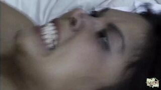 Out-of-bounds anal👌 assault by black beast on Asian cutie