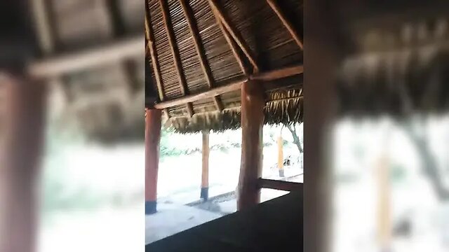 Naughty babe gives me a suck almost in public