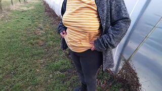 Rough outdoors ass🍑-play gets wild with big tits and loud slapping sounds