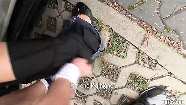 Public Pickups - Natural Czech is picked up for public sex