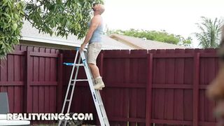 Harley's hubby bursts in on hubby-to-be, creampy surprises and anal👌 action ensue