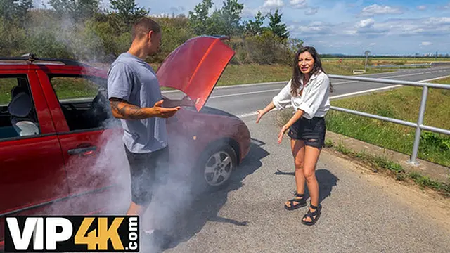 VIP4K George Uhl roughly banged a young girl in the woods