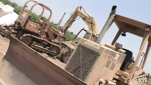 Smutty adventure with a red-haired beauty in a wild threeway