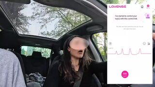 'She's Behind the Wheel... of Pleasure'