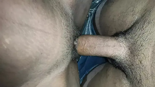 Nighttime love between boy and girl couple