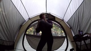Wild forest bang-fest with endless raw double creampie sessions