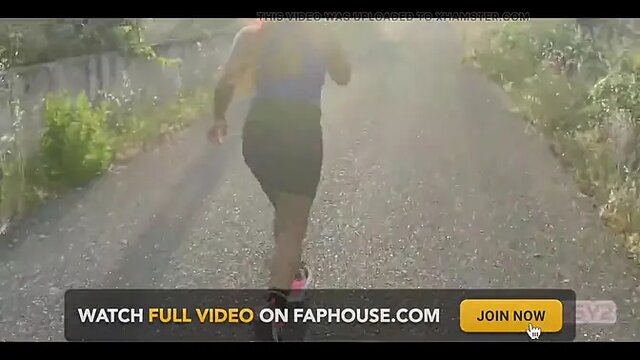 Hot redhead with giant tail trains for sex with her lover