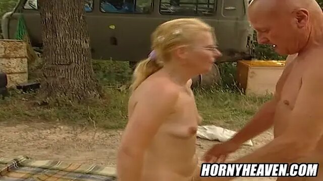 79 year old stepdad can still fuck!