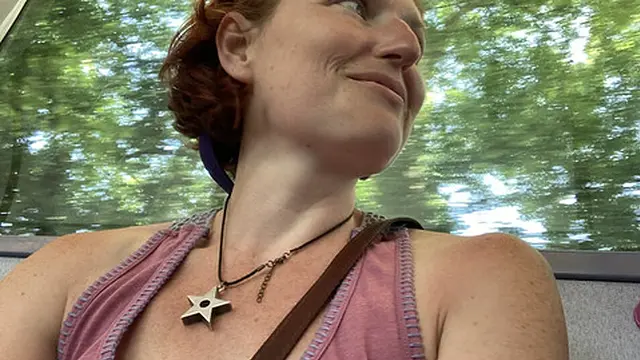 Public breast peek on the bus &mdash;  Part 2!