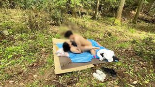 Raw, animalistic sex in the woods: nobody's coming to stop us