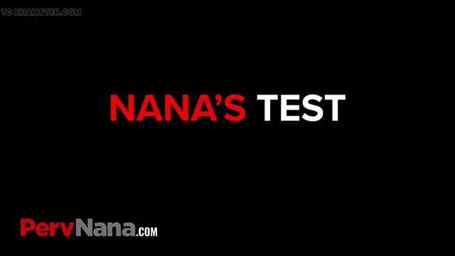 PervNana's Jenn Cameron and Penelope Woods approve of Rion King's cock