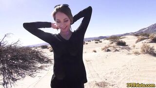 DTF Sluts: Teen Angel Smalls Hard Fucked In Truck
