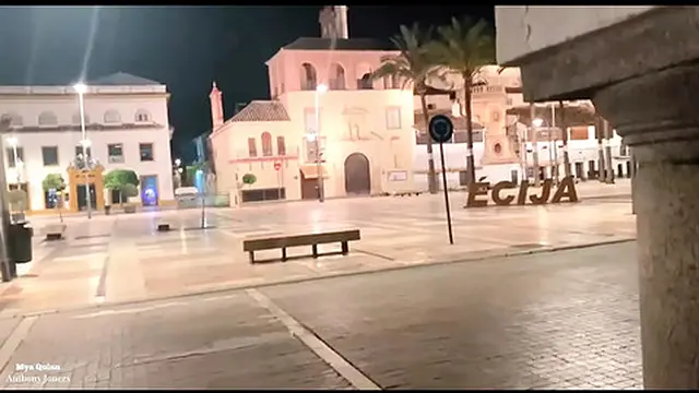 Hot girl gets rough in the street of Ecija - Seville public sex tape