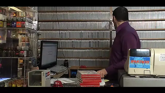 Three-way double action at the adult boutique