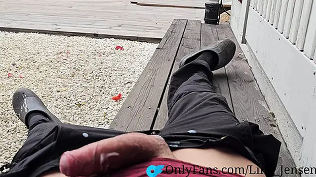 Neighbor′s Yard in Autumn  My Original Intentions Were Different 