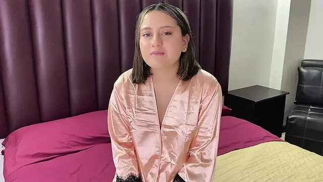 Latina MILF deepthroats huge cock, gets doggystyle fucked, and twerks on his pole