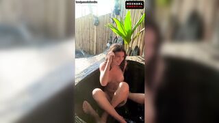 Naughty😈 Teenager Risks All For Hot Outdoor淫事 On Veranda