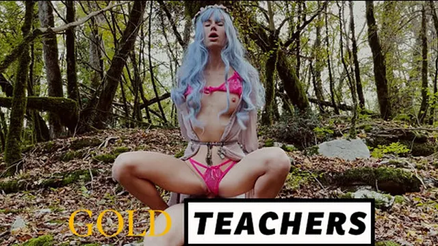 Wild forest elf lets traveler pleasure her enchanted pussy✌ in every position