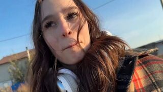 Thrilling Strip Hand Slap Ends in Wet Blowjob
