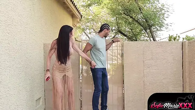 Housewife Sofie Marie Invites BBC Guy for Double Penetration Fun