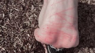 Two Blonds Suffer Extreme Bullwhipping & Ochsenzimmer - Uninhibited Brutality