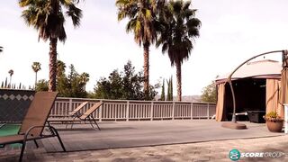 Lilly Bordeaux: Greasy Bikini Fun in LA