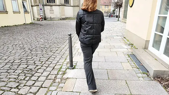 Poluna Enjoys City Strolls &mdash;  Sucks Cock🌭 &mdash;  and fucks in a Public Toilet