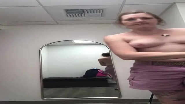 Got Stuck in a Sexy Sequin Dress Whilst Trying on Clothes in Las Vegas