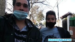 STREET BJ: CUM ON MOUTH (RISQUE)