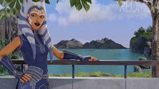 Star Wars - Ahsoka Tano Jedi Training Blowjob (animated, voiced)