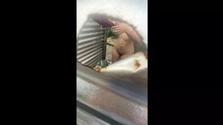 Amateur camera in outdoor LATINA CULOLONA