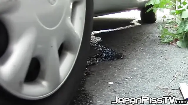 Real Japanese amateurs caught peeing in public spaces