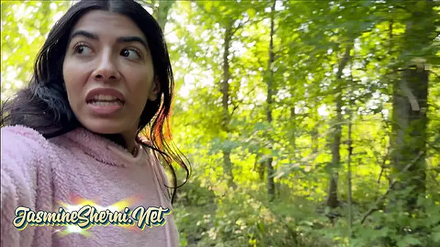 Cowgirl chases PUSSY✌ thief and CUMS deep in the swamps