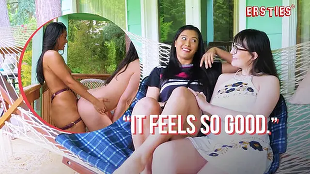 Ersties - Jin′s First Date With Zoey Leads To Passionate Strapon Sex