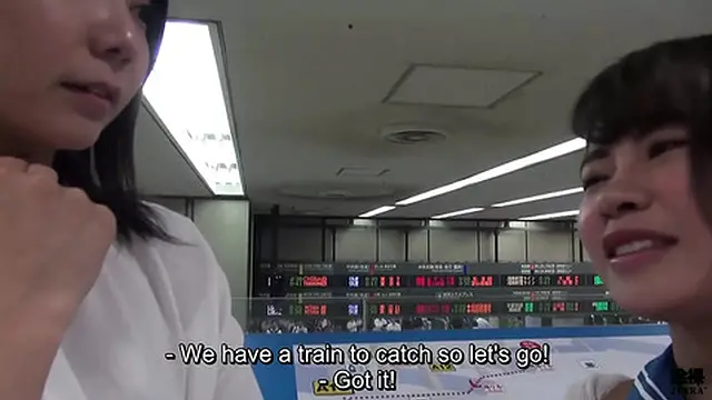 Japanese office worker seduced by a new lesbian colleague