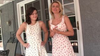 Beverly and Dharma heat up the Strip Pool Football