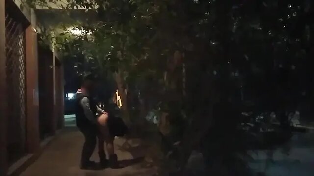 Latina girl flashes her naked body for a wild outdoor fuck