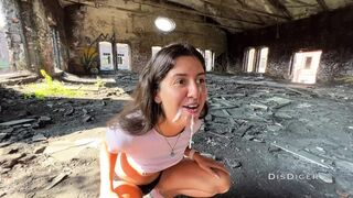Caught a daring bitch at the old factory and fucked in the ass