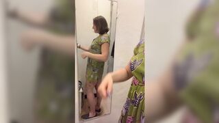 Stark Bollock Naked in Public Whilst Trying on New Clothes. Part 2 of 2.